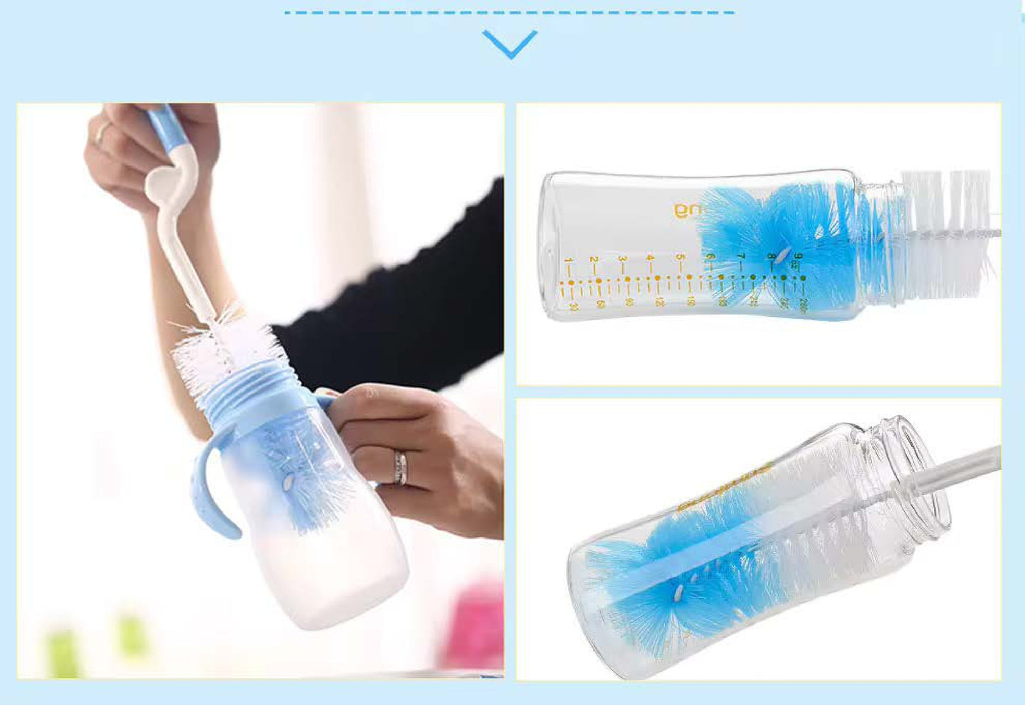 BABYDISE Bottle Brush Cleaning Set